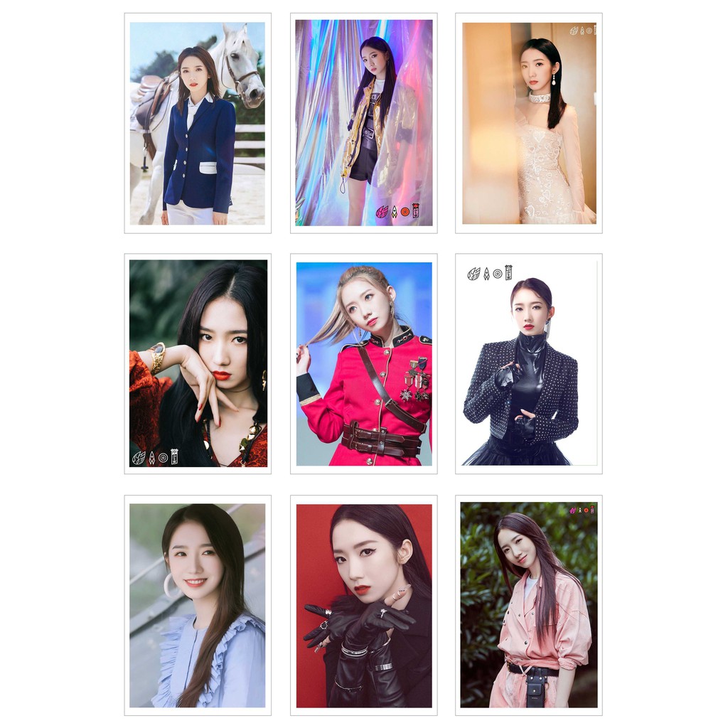 [Ép Lụa] Lomo Card 54 Ảnh MẠNH MỸ KỲ - WJSN