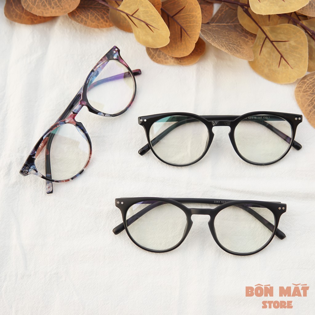 Gọng Kính Cận Nhựa Acetate Form Tròn - B283 | BigBuy360 - bigbuy360.vn