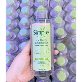 Nước hoa hồng Simple Kind To Skin Soothing Facial Toner