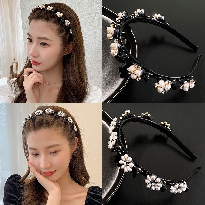 Băng Đô Cài Tóc Chống Trượt Hình Bướm Dễ Thương Cho Nữ