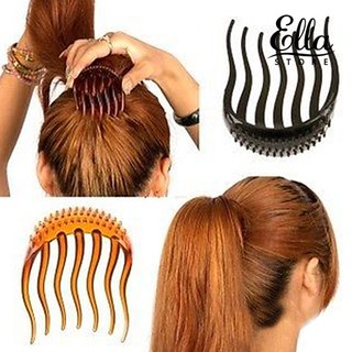 Lược cài tóc hình gợn sóng tạo kiểu tóc phồng thời trang cho nữ