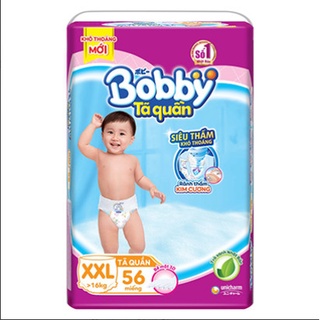 Bỉm tã quần Bobby size XXL 56 miếng