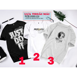Áo thun body Just Do It, Adidas, Versus