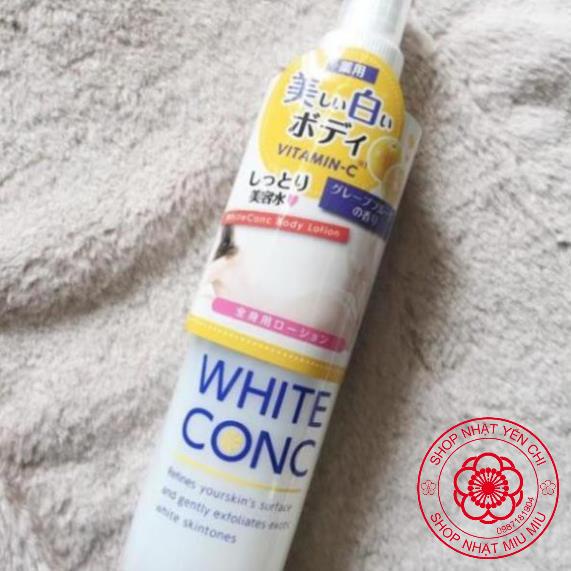 Lotion Xịt Dưỡng Da White Conc 150ml