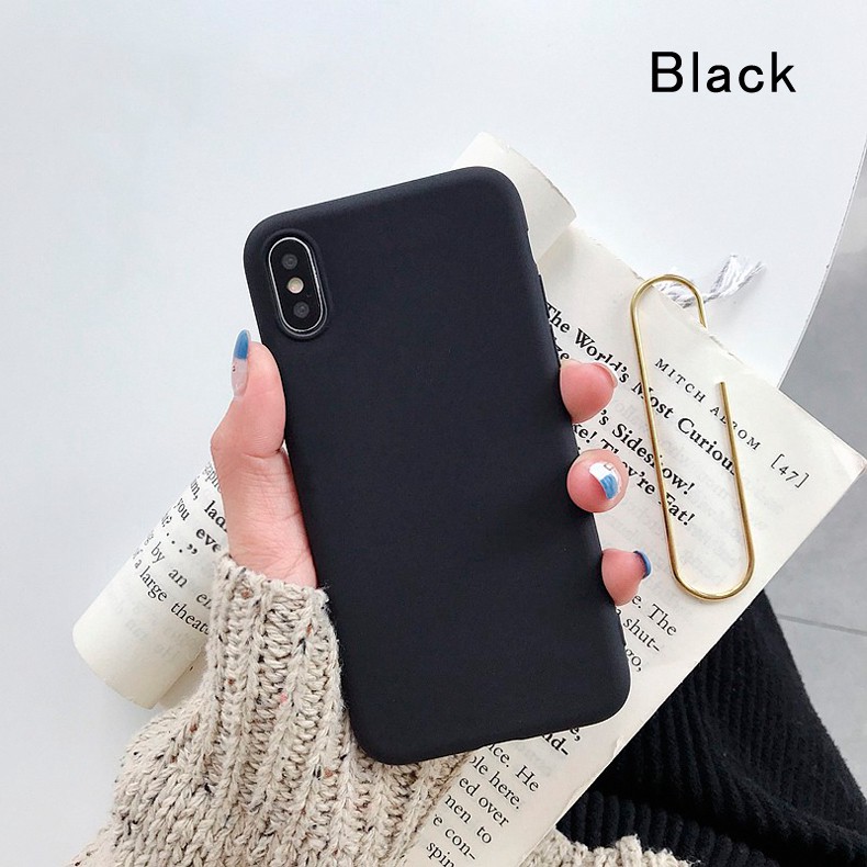 Ốp lưng tpu mềm màu kẹo thời trang cho iphone x xs max xr 7 plus 8 plus 6 plus 6s plus 5 5s se se2 | BigBuy360 - bigbuy360.vn