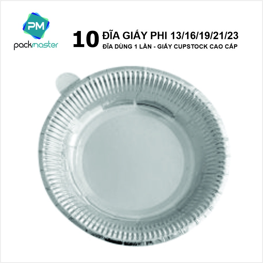 Đĩa giấy dùng 1 lần - Hàng cao cấp
