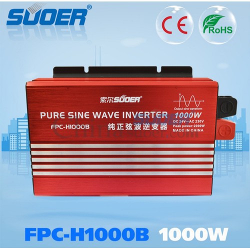 Bộ đổi điện sin chuẩn 1000w 24v sang 220v - FPC-H1000B