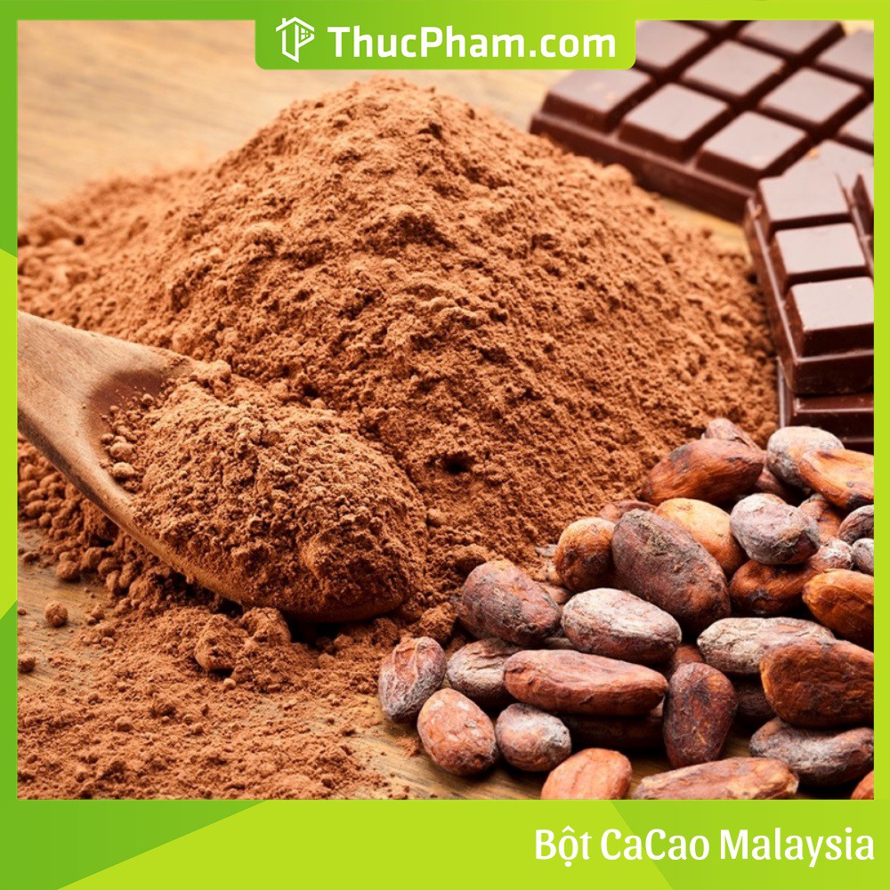 Bột Cacao Nguyên Chất 100% Malaysia - 100g - Hương Vị Đậm Đà, Thơm Ngon Cho Ly Trà Sữa, Đồ Uống Của Bạn