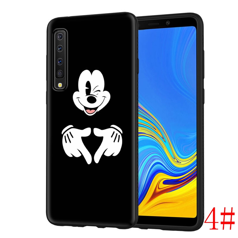 Ốp Lưng Mềm In Hình Bàn Tay Chuột Mickey Cho Samsung A5 A6 A7 A8 A9 J6 Note 8 9 2018