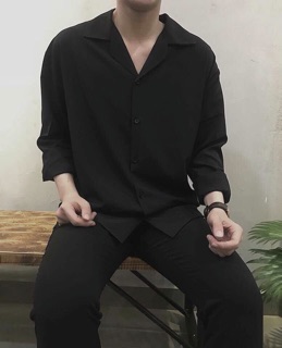 Áo sơ mi cổ vest