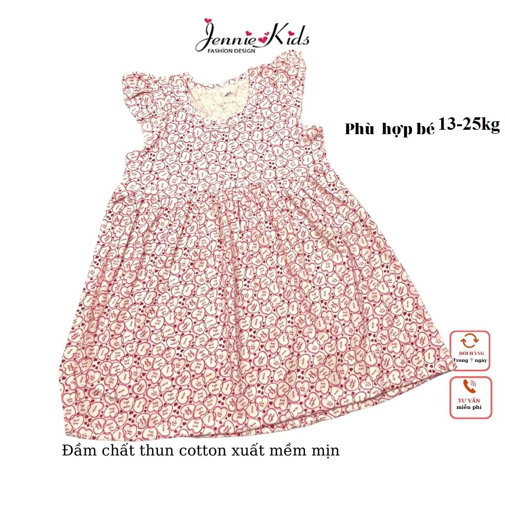 [Mã SKAMFSW175 giảm 10K đơn 50K] Đầm bé gái Fairy wing cotton nhiều mẫu siêu xinh J155