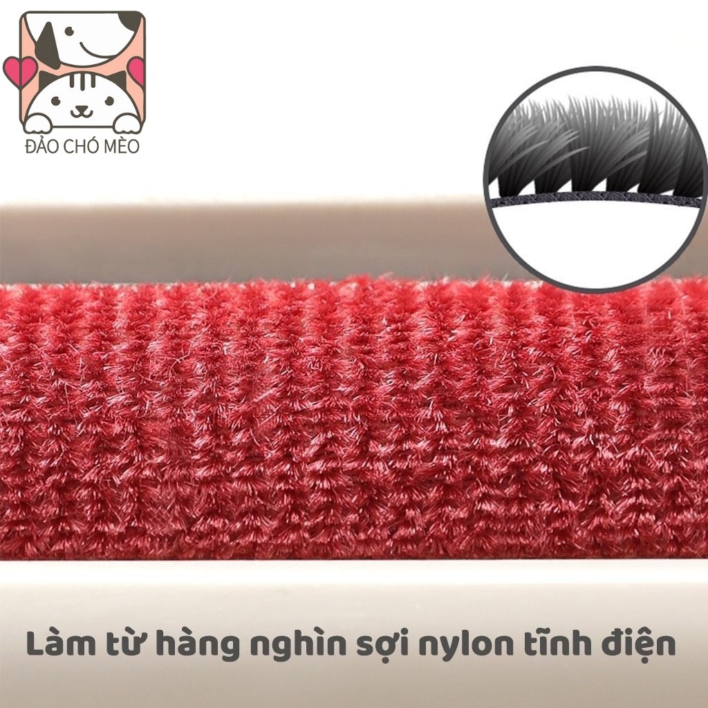 Cây lăn lông tĩnh điện chó mèo - Lăn tĩnh điện hút lông thú cưng làm sạch giường chăn đệm - Đảo Chó Mèo