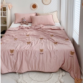Chăn Lụa Gấu Hàn Quốc Hàng Cao Cấp Bab Dreams