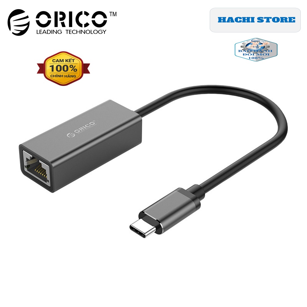 Đầu Chuyển USB TypeC Sang Cổng LAN Giga 1000MBS Orico XC-R45-V1- Hàng Chính Hãng