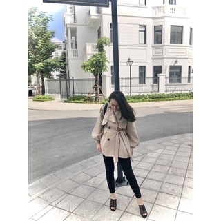 Áo khoác dạ + khoác blazer