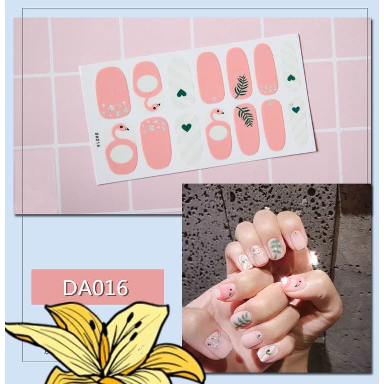 Nails decal dán móng tay chống nước siêu xinh ( nhiều mẫu )