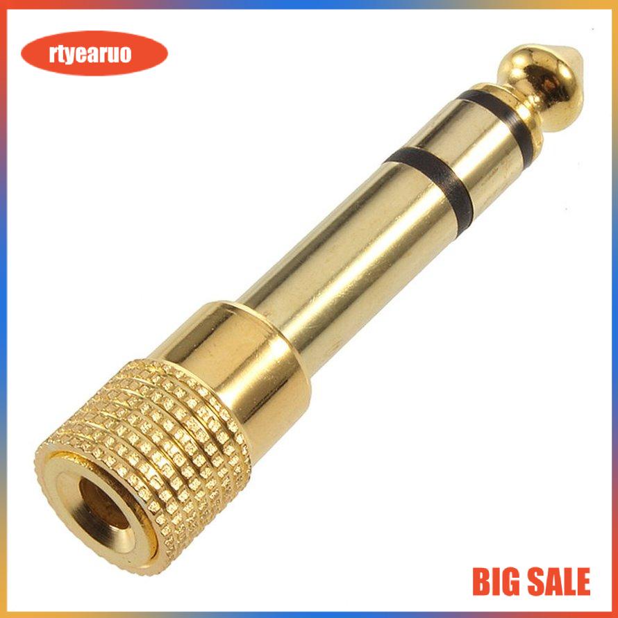 Đầu Chuyển Đổi Từ 1 / 8 &quot;3.5Mm Female Sang 1 / 4&quot; 6.5mm Male