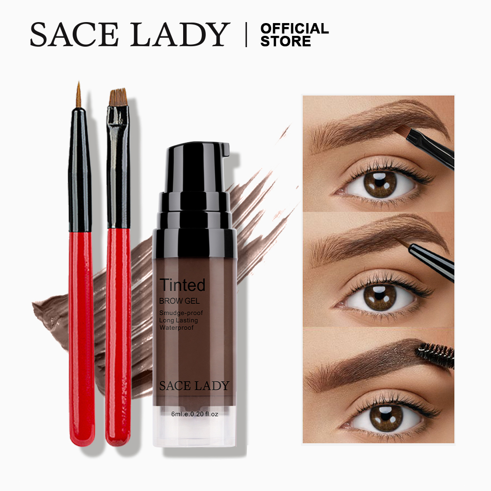 Gel kẻ lông mày SACE LADY lâu trôi 12 giờ chống thấm nước 6ml/0.20 Fl.oz | BigBuy360 - bigbuy360.vn