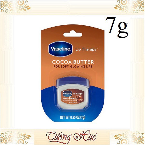 Sáp Vaseline Dưỡng Môi CoCoa Butter 7g.