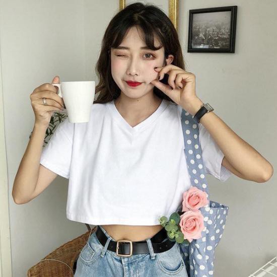 [Mã FAMAYWA giảm 10K đơn 50K] ÁO CROPTOP CỔ TIM SIÊU RẺ HOT HIT ÁO CROPTOP DÁNG LỬNG DÀI ĐẾN NGANG EO ( HÀNG CÓ SẴN ) | BigBuy360 - bigbuy360.vn