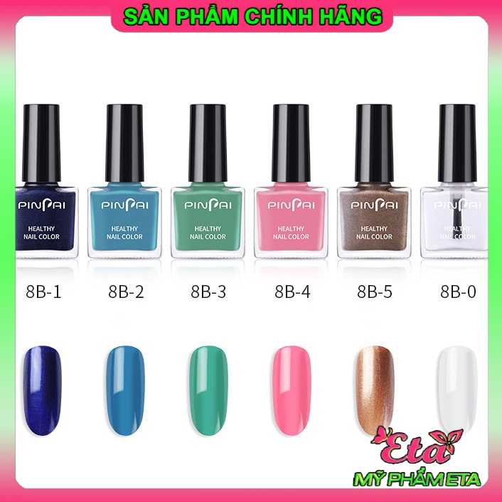 Sơn móng tay PINPAI HEALTHY COLOR Nail Polish Professional Nail Art 6ml