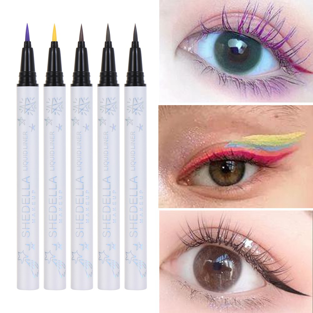 🍒ME🍒 New Eyeliner Pencil Beauty Colourful Pigment Matte Liquid Waterproof Fashion Makeup Eye Cosmetics Hot Sale Eye Liner Quick Dry