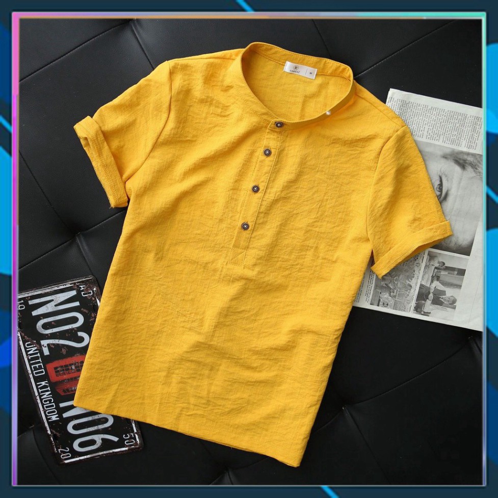Áo đũi nam, Áo Sơ Mi Nam cổ tàu thoáng mát Thời Trang Cao Cấp AC92 - kstore68 | BigBuy360 - bigbuy360.vn