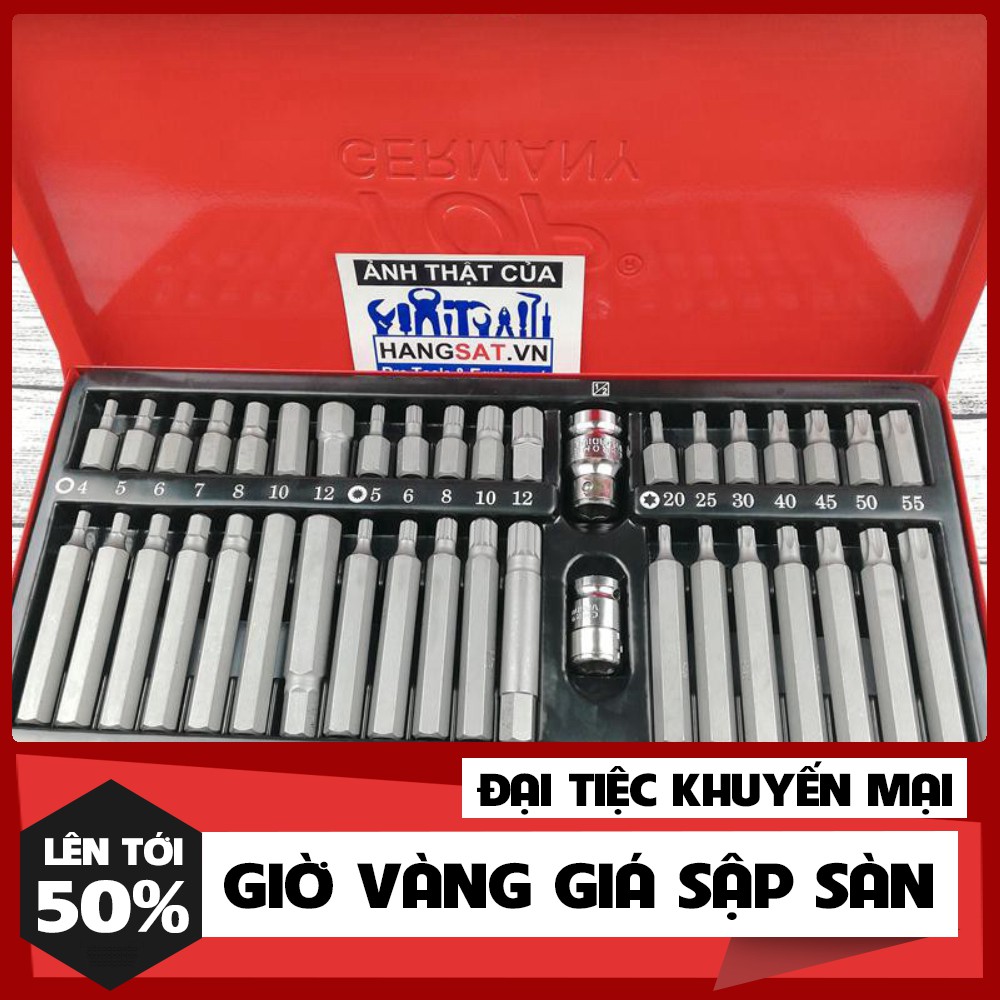 [ GIÁ TỐT NHẤT ] BỘ MŨI ĐÓNG LỤC GIÁC 40 CHI TIẾT TOP XỊN(CHO KHÁCH XEM HÀNG)