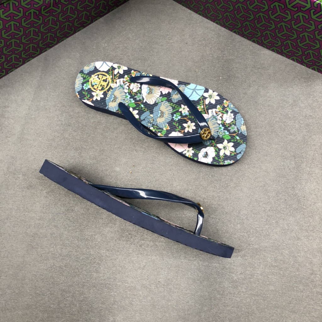 TORY BURCH (T B) Mùa hè mới 2021 dành cho phụ nữ dốc với dép tông đế bằng dép | BigBuy360 - bigbuy360.vn