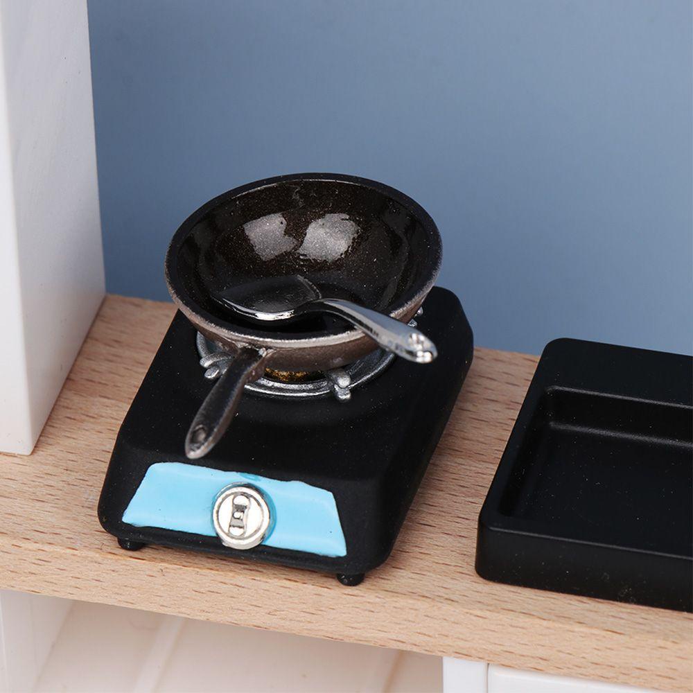 Bộ Đồ Chơi Nấu Ăn Mini Tỉ Lệ 1: 12 Cho Bé