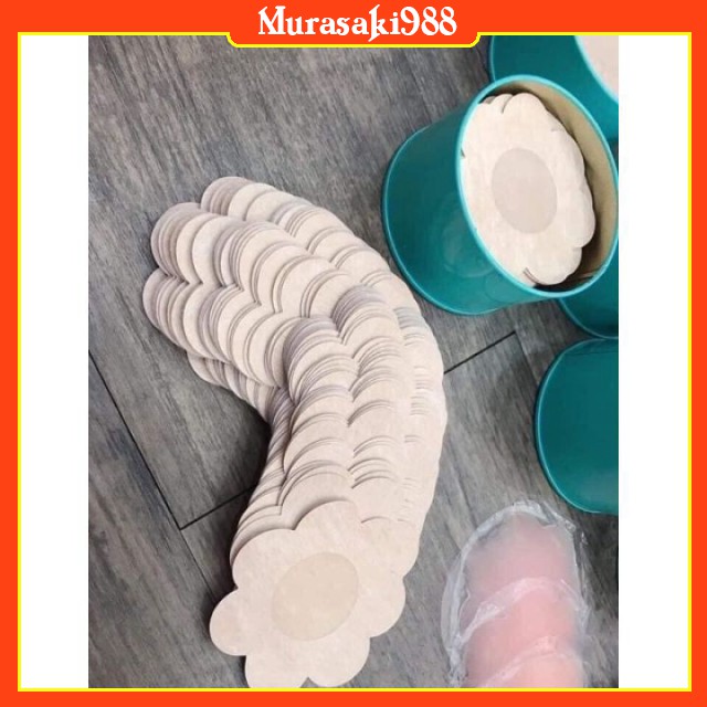 Miếng dán ngực - Hộp 30 đôi dán nhũ hoa giấy hình hoa mai | BigBuy360 - bigbuy360.vn