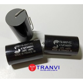TỤ PHÂN TẦN LOA TREBLE 4,7MF 400V-BỘ 2 CÁI