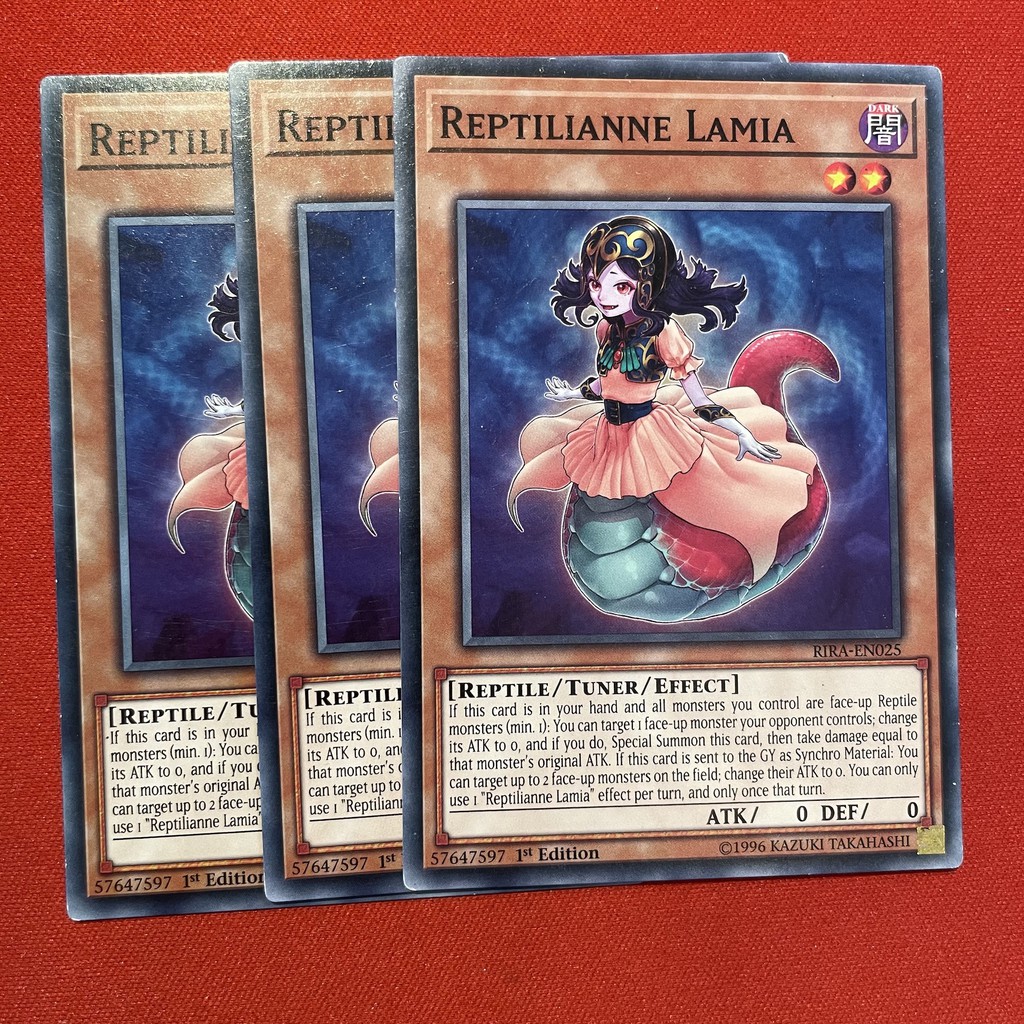 [EN][Thẻ Bài Yugioh Chính Hãng] Reptilianne Lamia