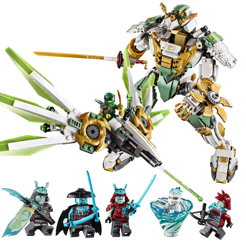 Mô Hình Đồ Chơi Lắp Ráp Lego Ninja Lloyd 's Titan Mech Dành Cho Trẻ Em 70676 11331