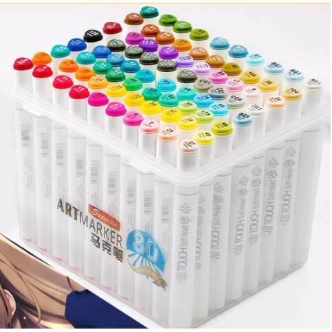 [Mã INCU10SEP giảm 15K đơn 50K] Bút marker Touch Soft Head màu lẻ vẽ anime, truyện tranh manga, thiết kế thời trang