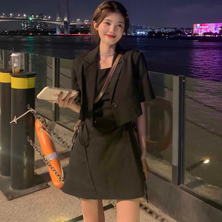 Mới Đầm Tay Ngắn Dáng Rộng Thời Trang Mùa Hè 2021