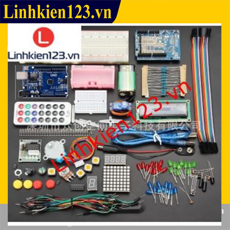 Bộ Kit Học Tập Arduino UNO R3 Cơ Bản