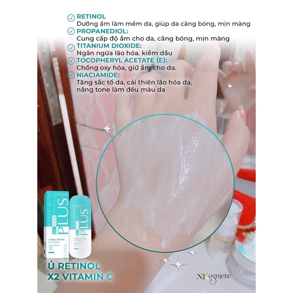 Ủ Trắng Hấp Đêm Nano , cấy trắng, nâng tone không giới hạn