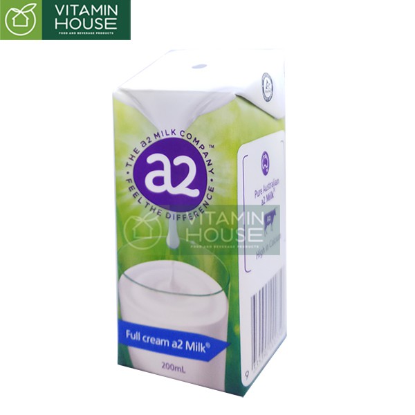 Sữa Tươi A2 Nguyên Kem Úc 200ml [Vitamin House]