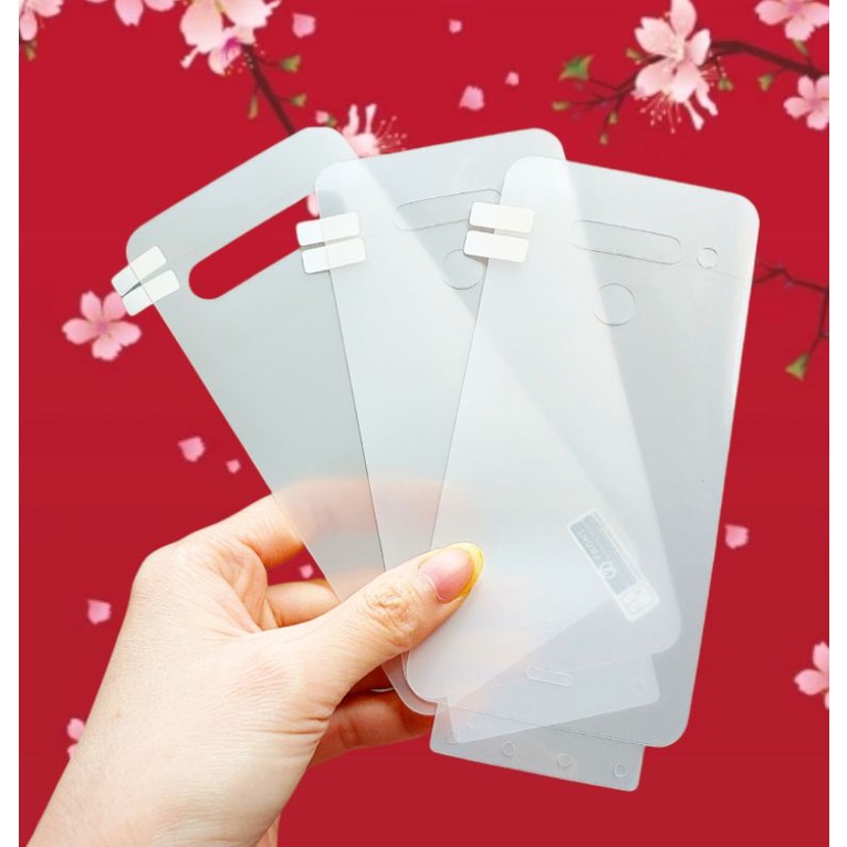 Dán lưng cho LG V60/ V50/V40/G8 nhám mờ