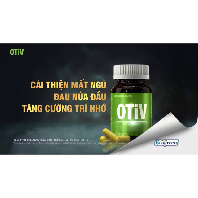✅ OTIV lọ 30 viên ( Hàng còn nguyên tem chính hãng ) | BigBuy360 - bigbuy360.vn