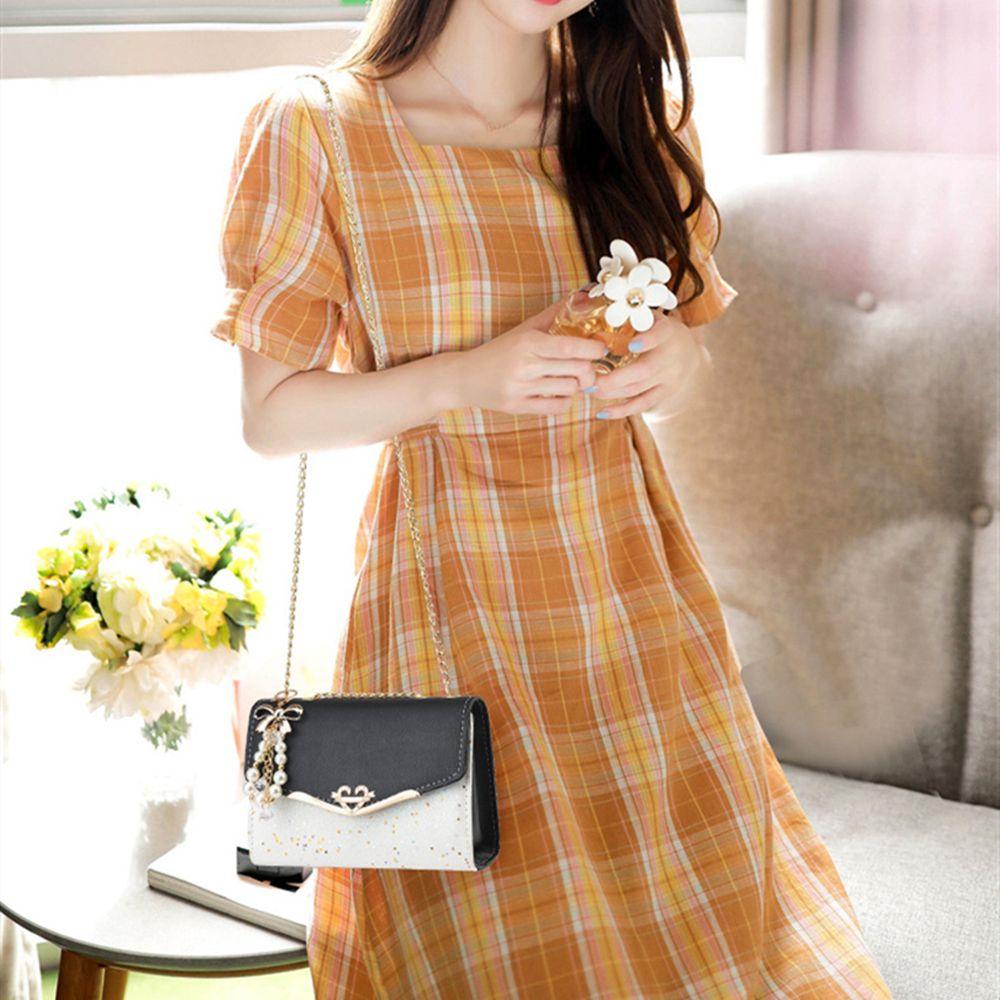 Túi Đeo Vai Đựng Điện Thoại Có Dây Xích Thời Trang Cho Nữ