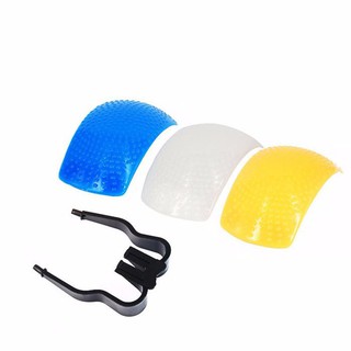 Bộ tản sáng cóc 3 màu dành cho đèn flash