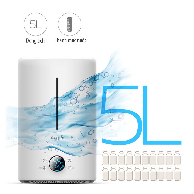 Máy Phun Sương Tạo Ẩm Không Khí F628s - Máy Khuếch tán, xông tinh dầu Vt122