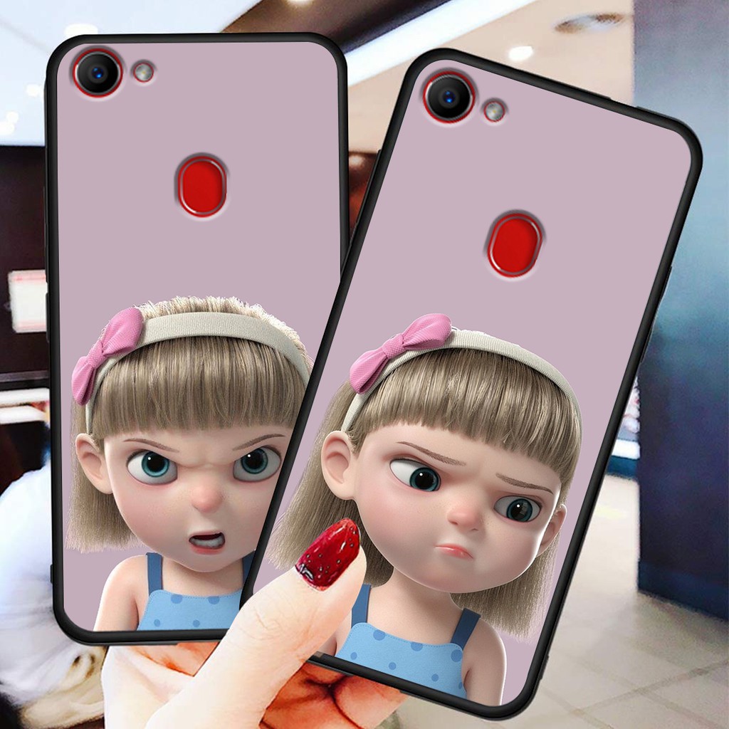 Ốp lưng OPPO F5 - F5 YOUTH - F7 in hình cô bé cute