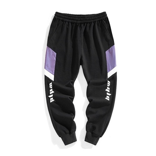 Set Bộ 2 Món Quần Dài + Áo Hoodie Nón Nam Nữ Unisex Chất Vải Nỉ CB2_MQU076THDEF6_WAH033NO (Dọc Tím Mula + Khủng Long)