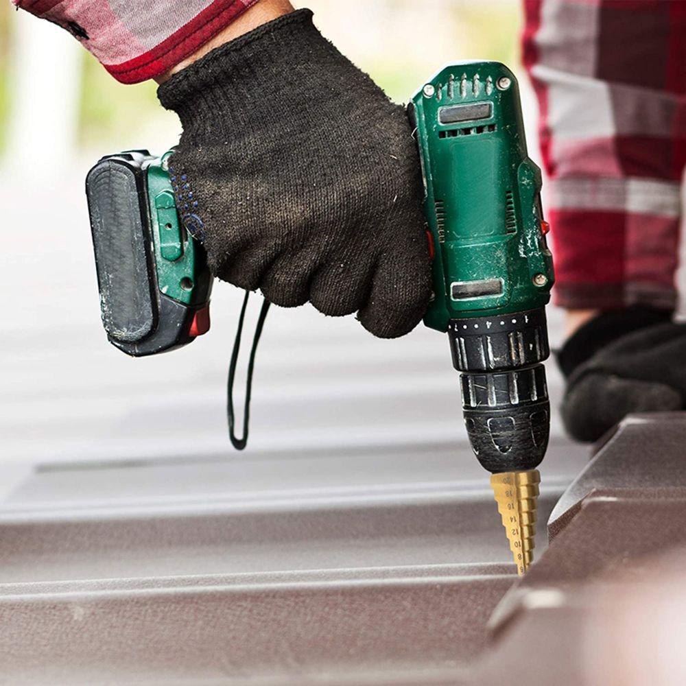 Bộ 3 Mũi Khoan Thẳng Chất Lượng Cao 3-12mm 4-12mm 4-20mm