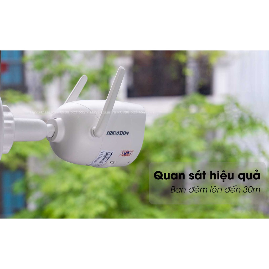 Bộ Kit 4 Camera Wifi Hikvision 4MP NK44W0H / 2MP NK42W0H - Trọn bộ 4 camera đủ phụ kiện - HÀNG CHÍNH HÃNG - BH 2 NĂM | BigBuy360 - bigbuy360.vn