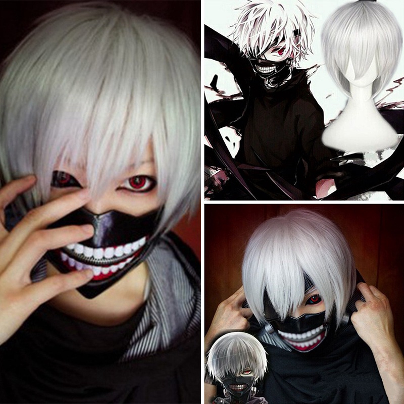 Tmdbyx Tóc Giả Cosplay Kaneki Ken