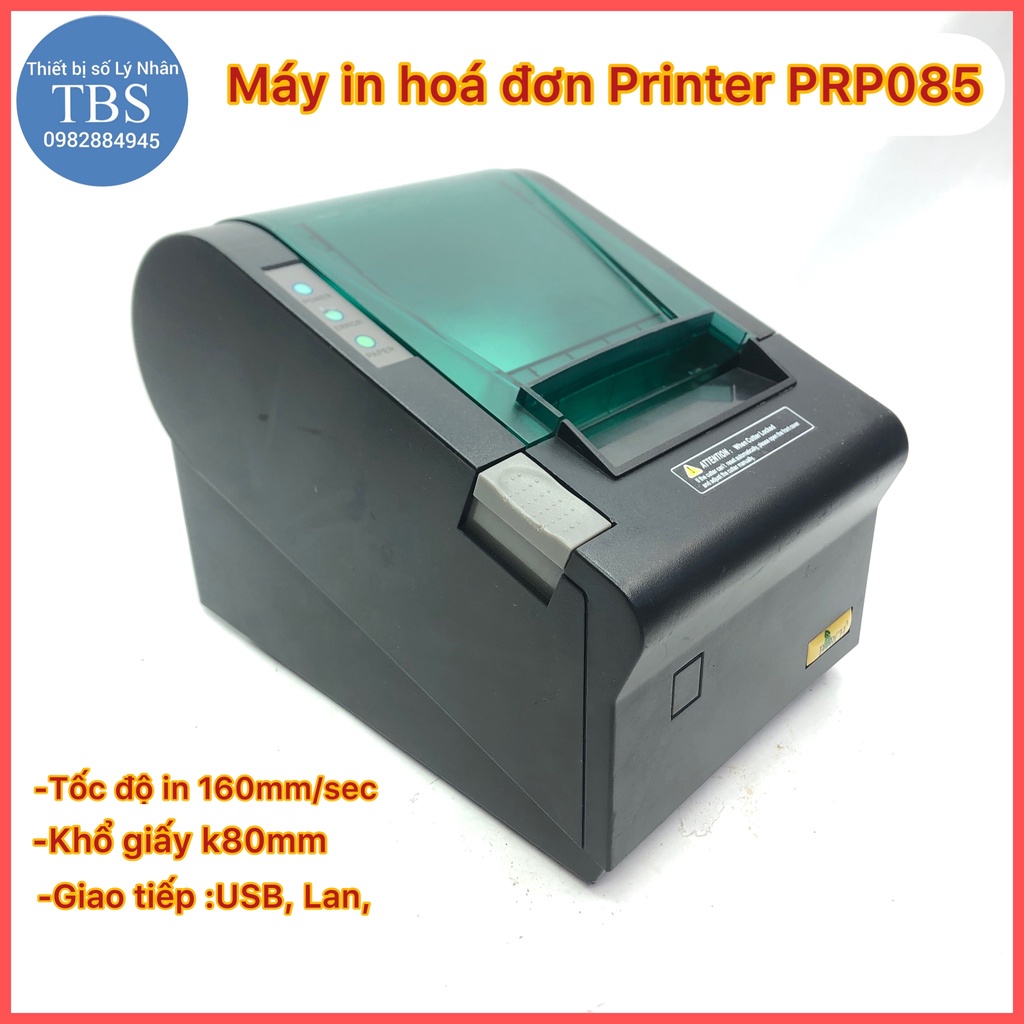 Máy in Bill ,hóa đơn Printer K80mm cổng giao tiếp USB, Lan